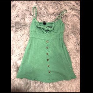 Green Mini Dress